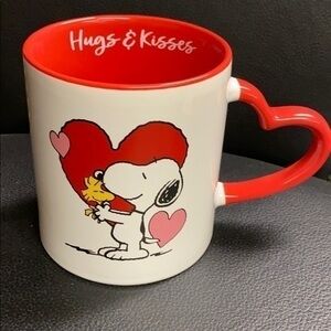 Peanuts Snoopy & Woodstock Hugs & Kisses Mug